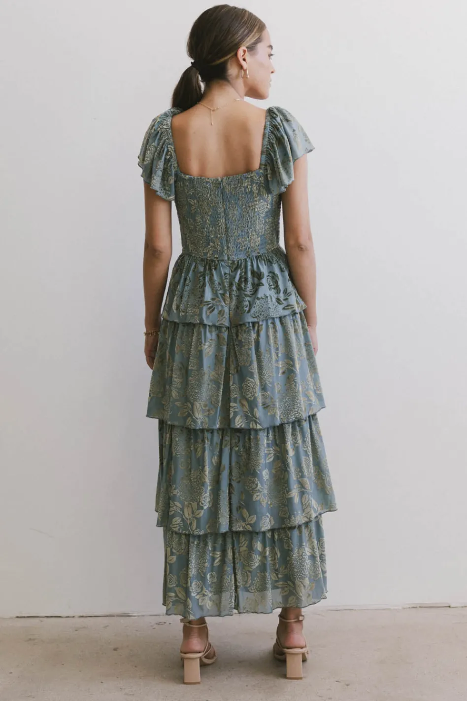 Bohme Rosera Floral Tiered Dress