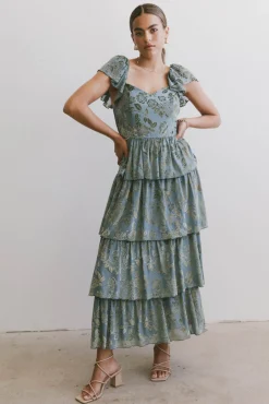 Bohme Rosera Floral Tiered Dress