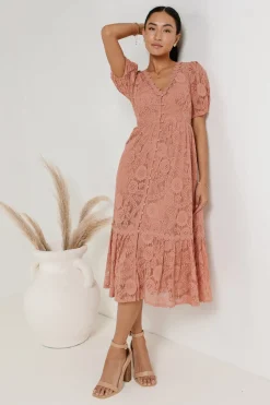 Bohme Rowan Lace Dress in - FINAL SALE