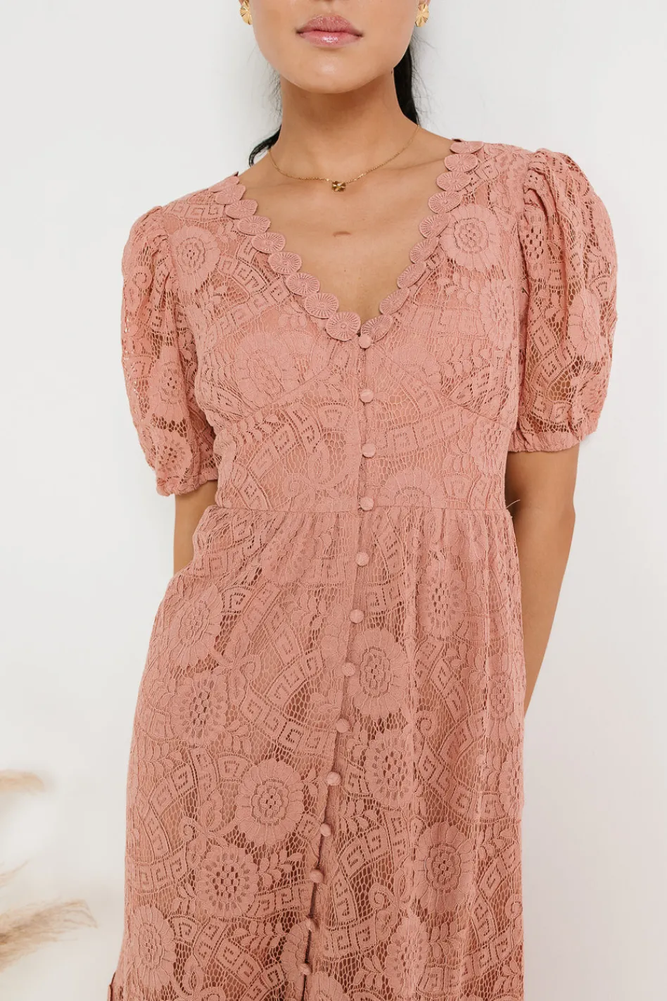 Bohme Rowan Lace Dress in - FINAL SALE