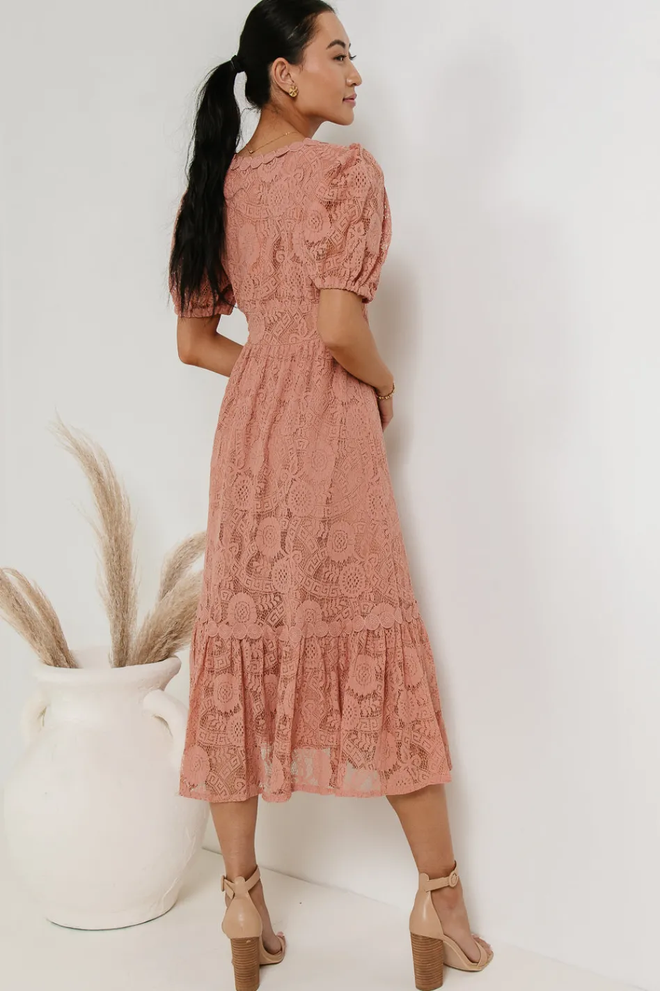 Bohme Rowan Lace Dress in - FINAL SALE