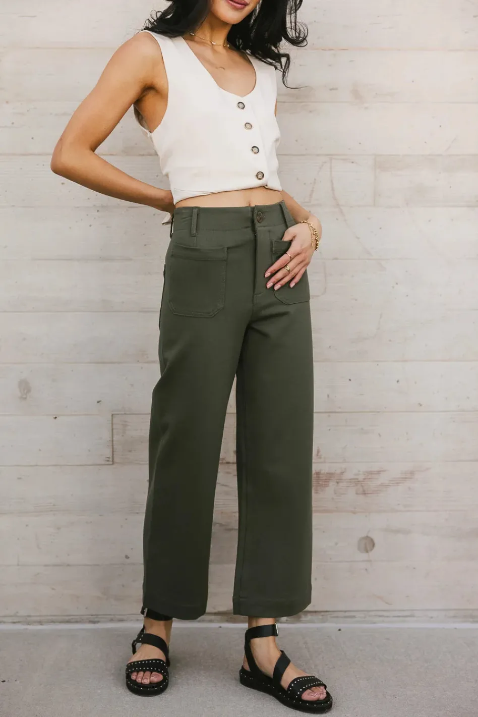 Bohme Sadie Wide Leg Pants in - FINAL SALE
