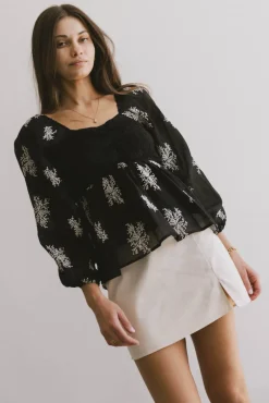 Bohme Sally Peplum Top