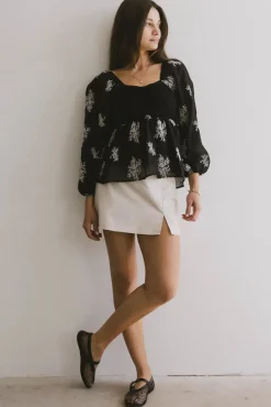 Bohme Sally Peplum Top