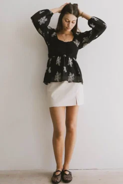 Bohme Sally Peplum Top