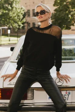 Bohme Sandry Tulle Crewneck in