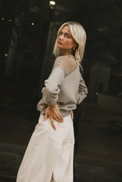 Bohme Sandry Tulle Crewneck in