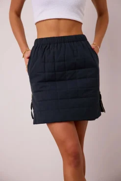 Bohme Sarah Quilted Mini Skirt in