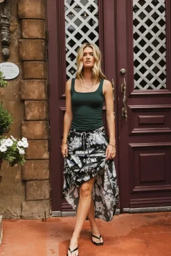 Bohme Scoop Neck Tank in - FINAL SALE