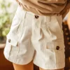Bohme Scout Shorts in Off White - FINAL SALE