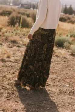 Bohme Selah Floral Maxi Skirt