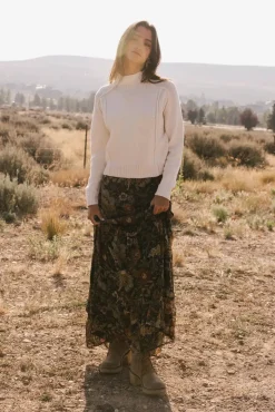 Bohme Selah Floral Maxi Skirt