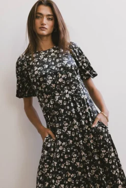 Bohme Serena Velvet Midi Dress