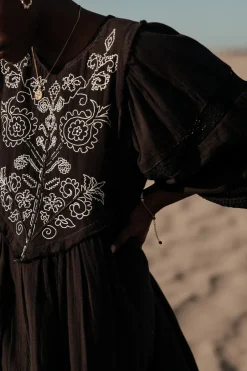 Bohme Serendipity Embroidered Dress in