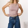 Bohme Sleek Jersey Solid Tank in