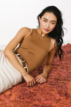 Bohme Sleek Jersey Solid Tank in