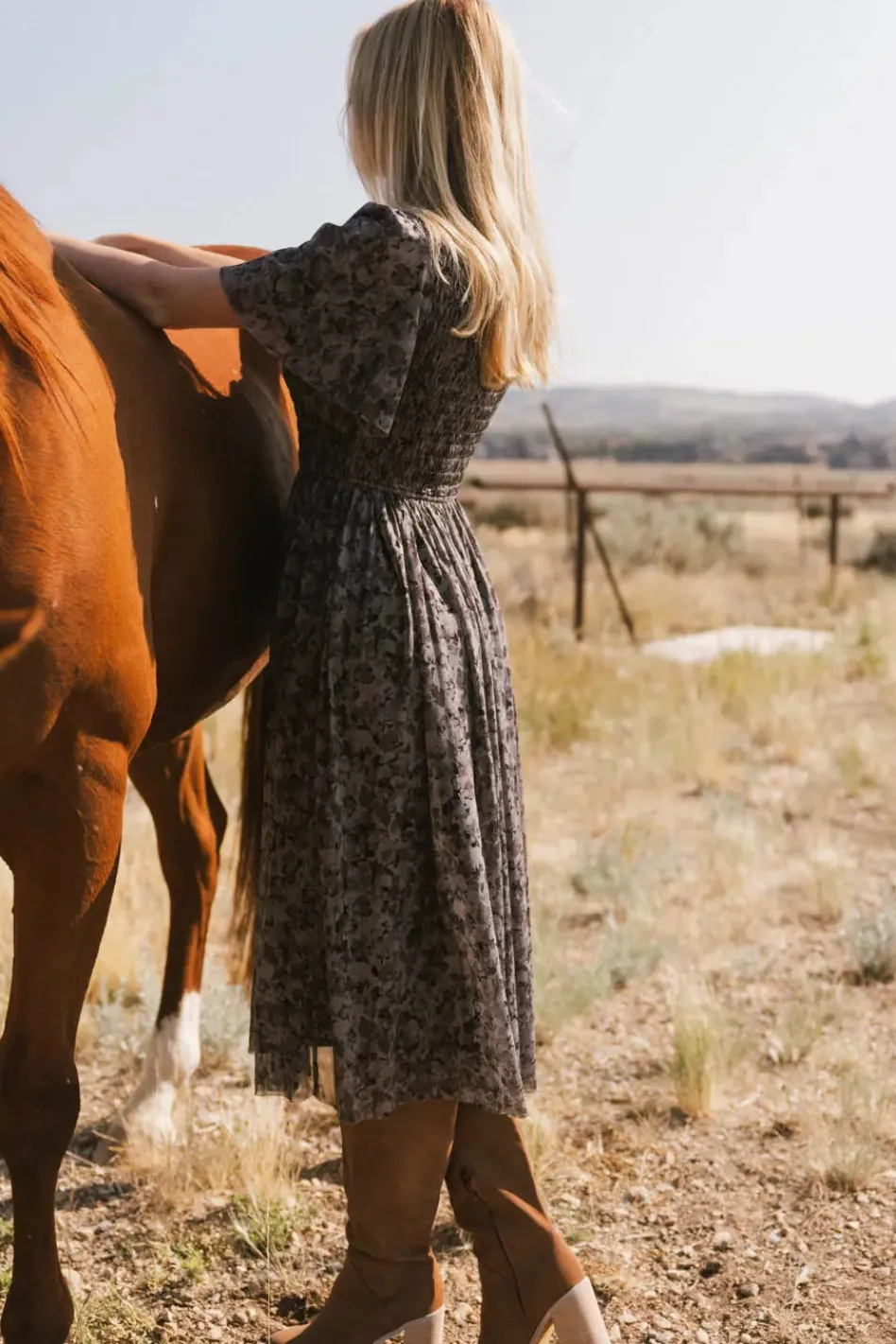 Bohme Sofia Midi Dress in