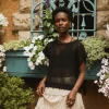 Bohme Soraya Sheer Sweater Top in - FINAL SALE