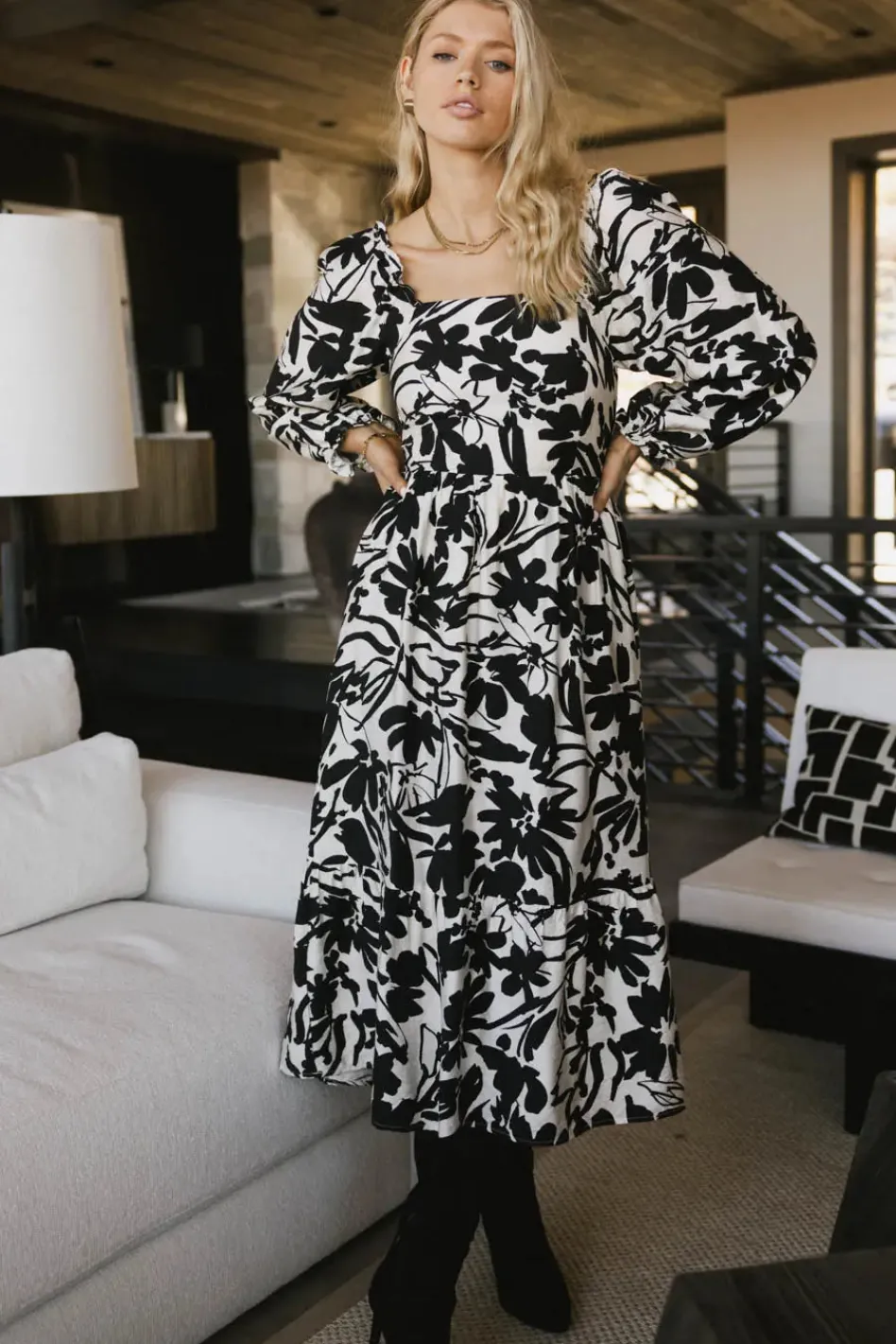 Bohme Soren Midi Dress in