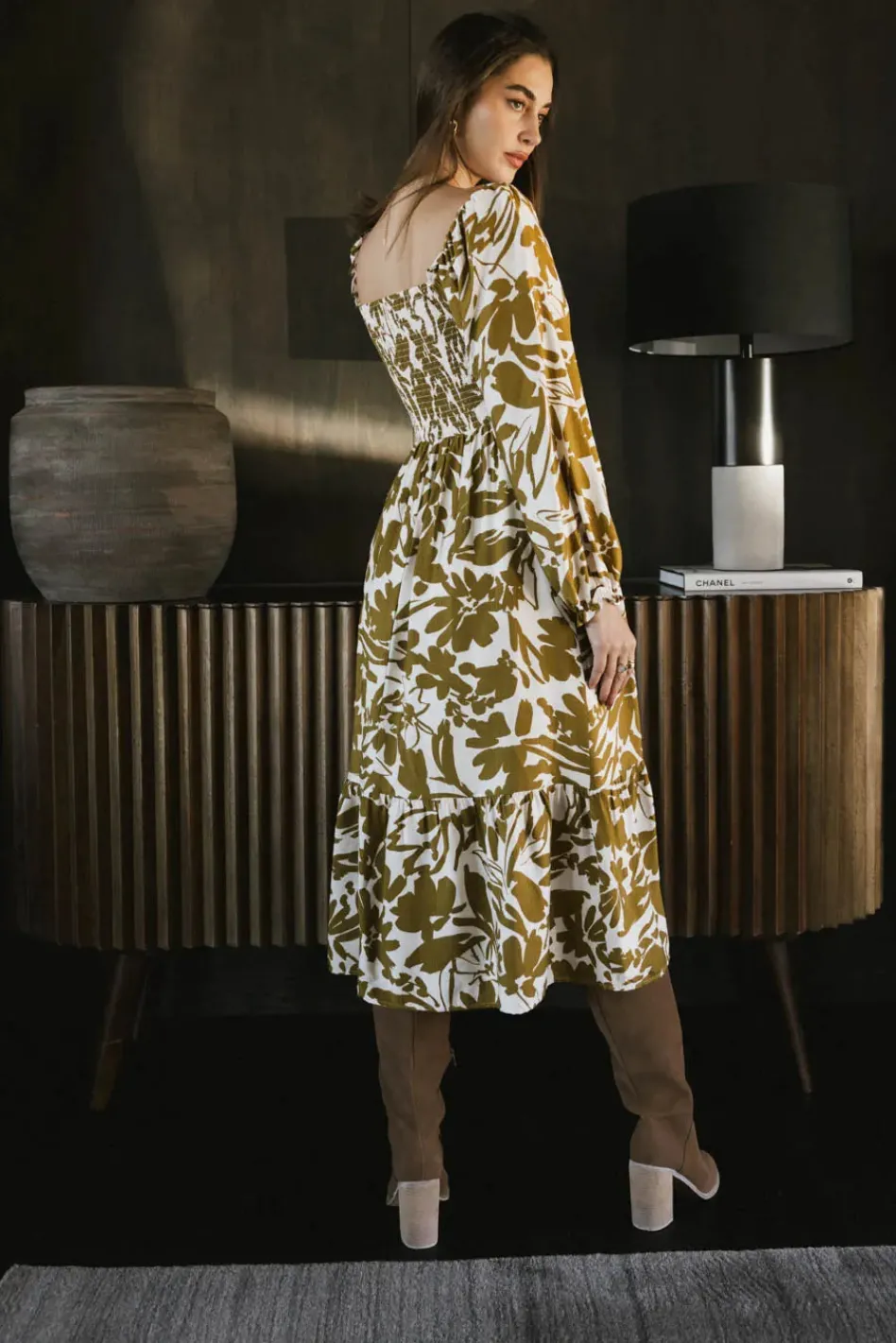 Bohme Soren Midi Dress in