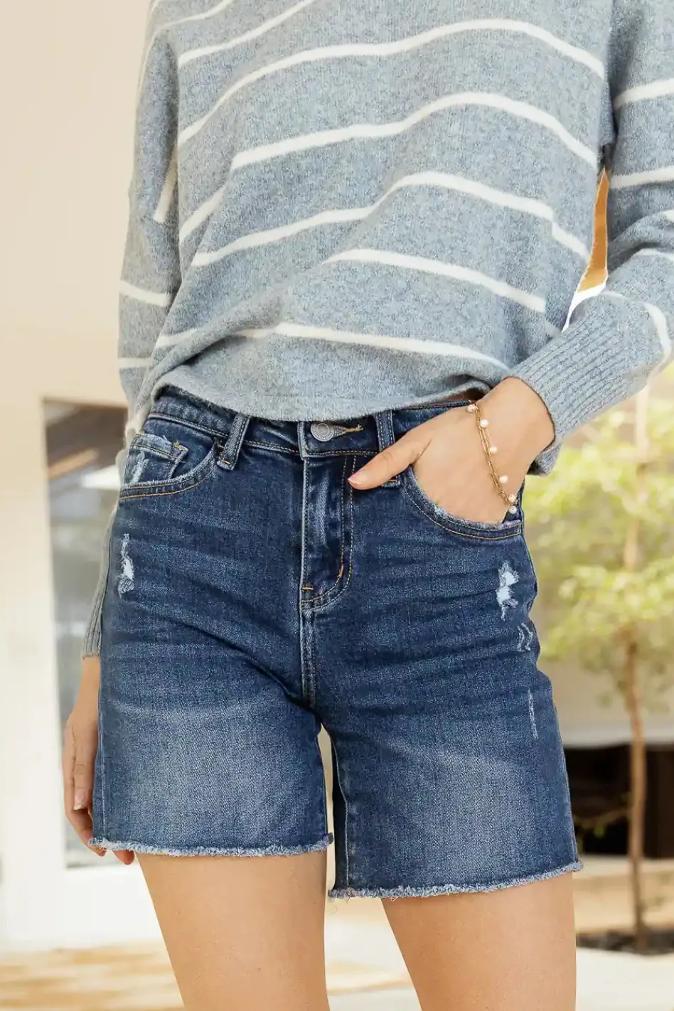 Bohme Stormi Mid Thigh Shorts - FINAL SALE