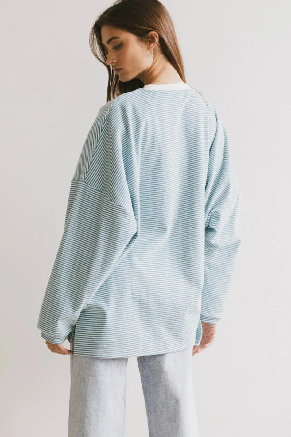 Bohme Tadlee Oversized Striped Top