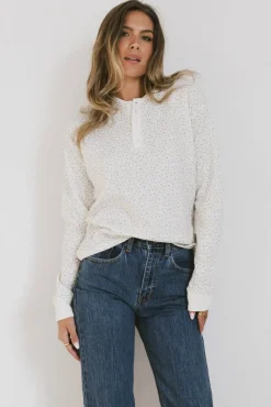 Bohme Talithia Floral Knit Top