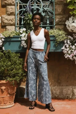 Bohme Tallulah Floral Pants in - FINAL SALE