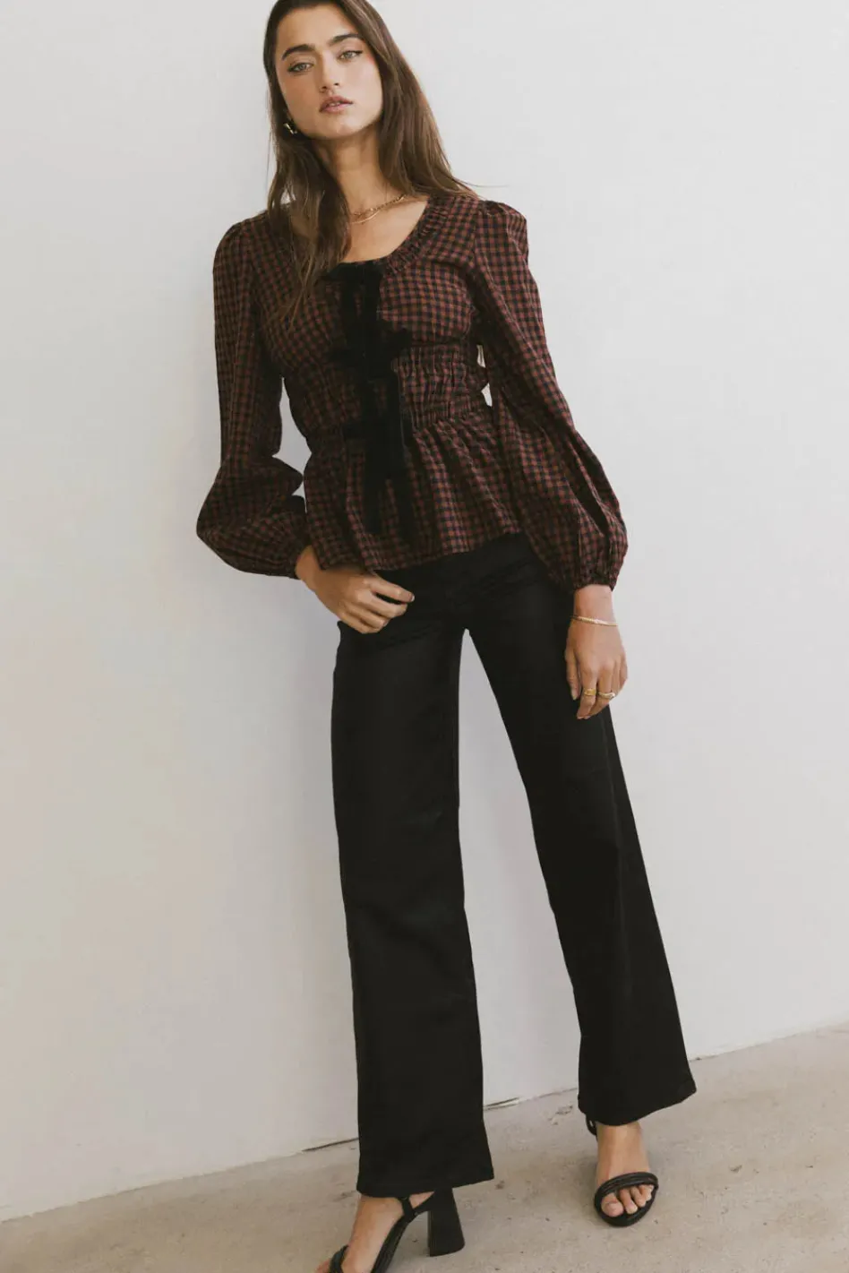Bohme Tally Coated Wide Leg Jean