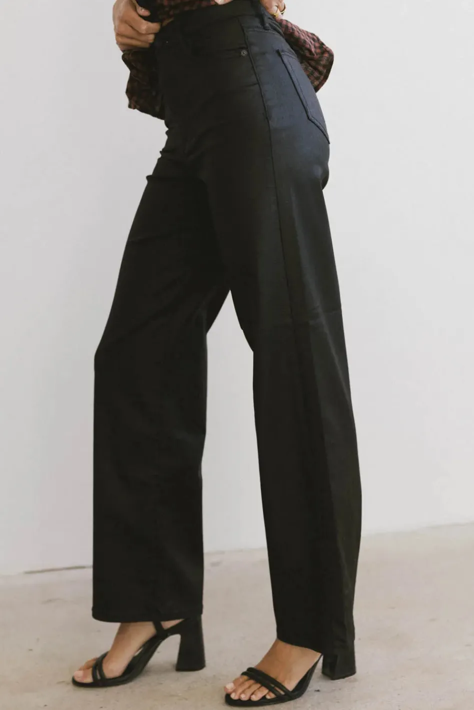Bohme Tally Coated Wide Leg Jean