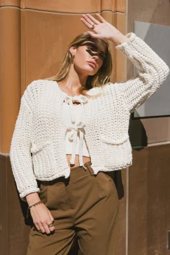 Bohme Tamara Chunky Knit Cardigan