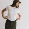 Bohme Tara Ribbed Basic Tee in