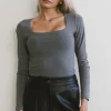 Bohme Tatiana Scoop Neck Top in