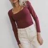Bohme Tatiana Scoop Neck Top in