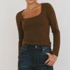 Bohme Tatiana Scoop Neck Top in