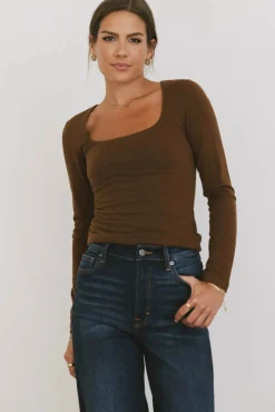 Bohme Tatiana Scoop Neck Top in