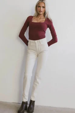 Bohme Tatiana Scoop Neck Top in