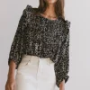 Bohme Taya Ditsy Floral Blouse in