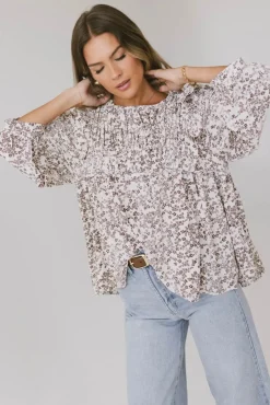 Bohme Taya Ditsy Floral Blouse in