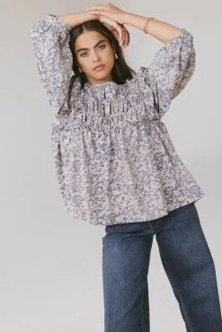 Bohme Taya Ditsy Floral Blouse in