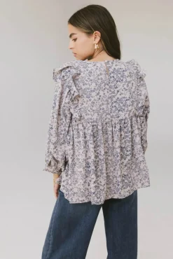 Bohme Taya Ditsy Floral Blouse in