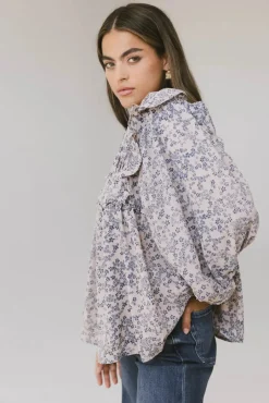 Bohme Taya Ditsy Floral Blouse in