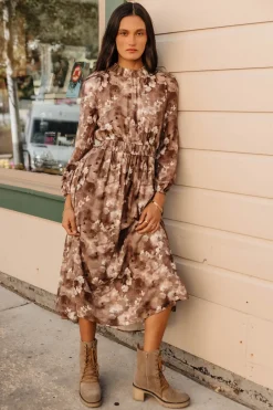 Bohme Terracotta Bloom Dress