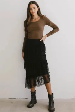 Bohme Tylar Scoop Neck Top in