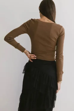 Bohme Tylar Scoop Neck Top in