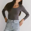 Bohme Tylar Scoop Neck Top in