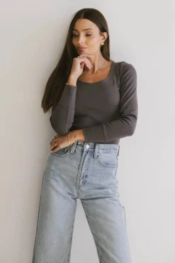Bohme Tylar Scoop Neck Top in