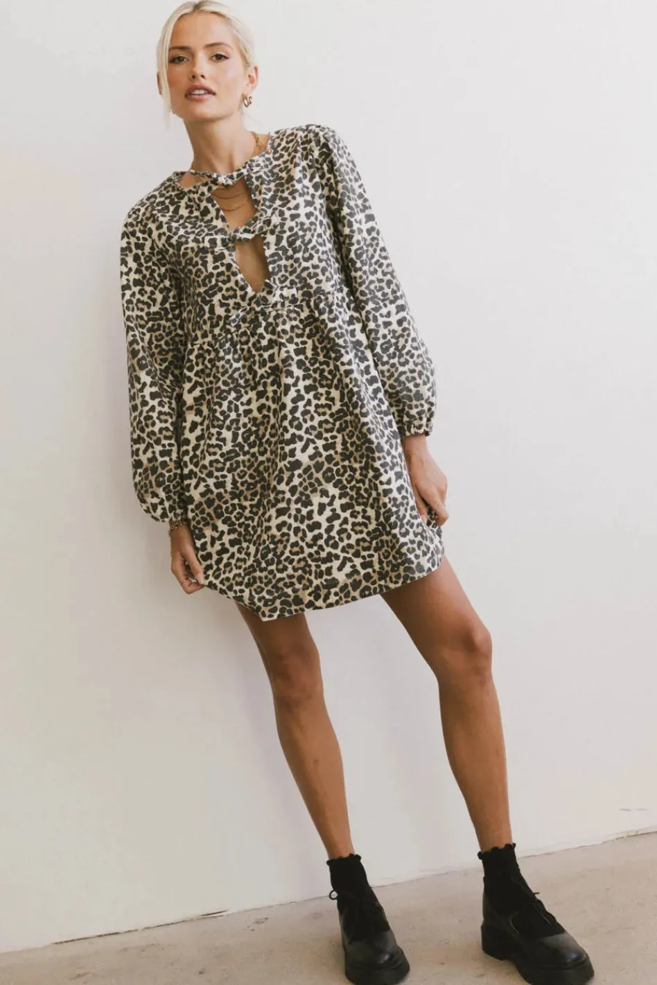 Bohme Tyler Peplum Mini Dress in