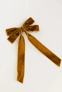 Bohme Velvet Bow Hair Clip in