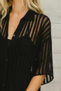 Bohme Venetia Sheer Midi Dress in